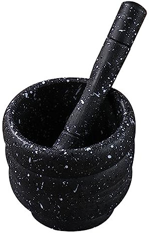 Tazón de mortero, 1 Juego de herramientas para recipiente para triturar ajos, juego de cuencos de plástico para mezclar, molinillo Manual, tazón de mortero, triturador de mortero