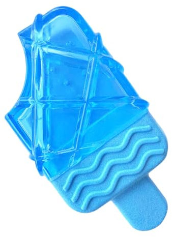 Happyyami -lutscher-förmiges Hundespielzeug Kühlendes Kauspielzeug Für Welpen Zur Zahnung Und Beschäftigung Im Sommer Mit Wasserspeicher Für Stundenlangen Spielspaß