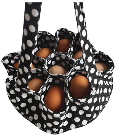 lmoikesz Eierhalter Lösungshalter zum Eierkochen, Träger zum Bringen frischer Pinguinhalter zum Eierkochen, stilvolles Ei zum Eierkochen, Schwarzer Punkt