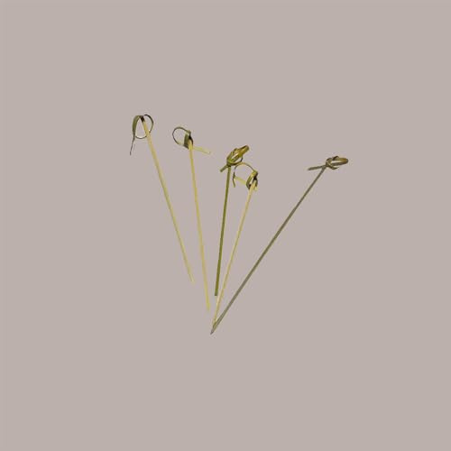 Lucgel Spiedini Deco in Legno di Bamboo H 10,5 cm - 300 pezzi -