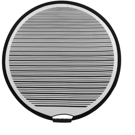 Panneau réflecteur circulaire pliable de 80 cm de diamètre pour la détection et la réparation de bosses de voiture, convient pour les mécaniciens professionnels et le bricolage
