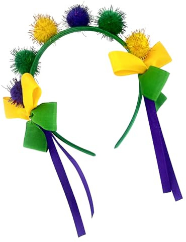 Auffällige Lametta-Stirnbänder für Mädchen, Maskerade, Haar-Accessoires, Flapper-Stirnband für Erwachsene und Teenager, Fliege, EinheitsgröÃŸe
