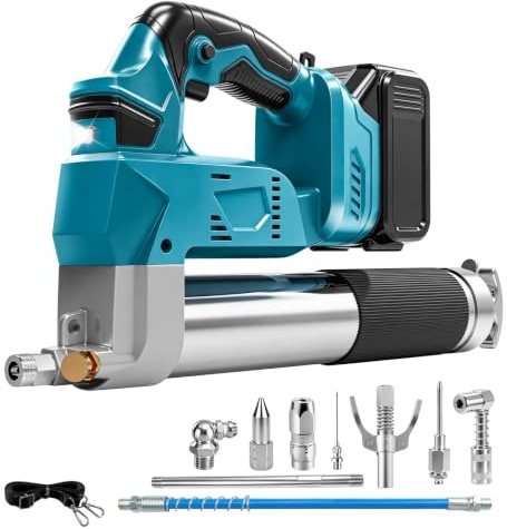 Akku Fettpresse Kompatibel Mit Makita 18V, 170 G/min,6000–13000 Psi