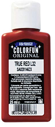 ResinPro® Brilliant Red – Epoxy Resin Dye | Highly Concentrated Liquid Pigment for Resin, Silicone, Acrylic Paint, Soap & Crafts – 25ml