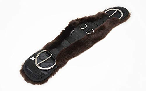 Engel Reitsport | Lammfell Sattelgurt Western Kurzgurt Konturgurt WGURT