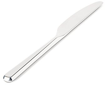 Alessi BG02/6 Amici Couteau à dessert - acier AISI 420 brillant, Set de 6 pièces