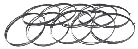 Uddeholm Schwdenstahl 10x Bandsägeblätter 1425mm x 6mm x 0,65mm 6ZpZ, Hochgeschwindigkeitsstahl, Sägeblatt, für Holz, Metall