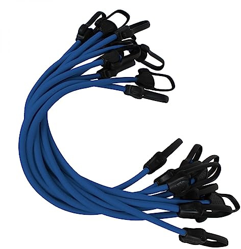 Linxor - Lot de 10 tendeurs sandows sécurisés et normés - 4 Coloris