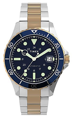Timex Herren Analog Automatik Armbanduhr Navi