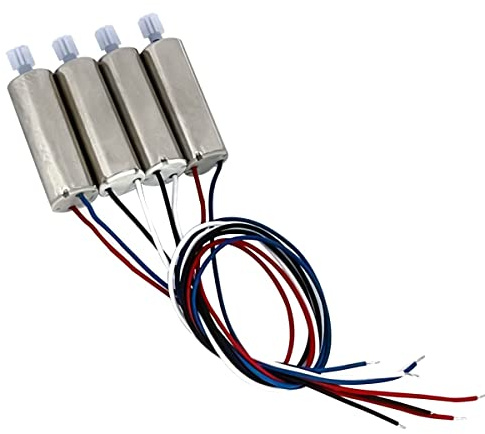 Nuofany 4Pcs Mini A-B Positiv Negativ 720 Motor Reparatur Ersatzteile für Syma X5/X5C/M68 RC Quadcopter Motor