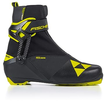 Fischer Unisex RCS Skate Durable Weatherproof Protective Stable Insulated Nordic Race Skating Ski Boots, 43