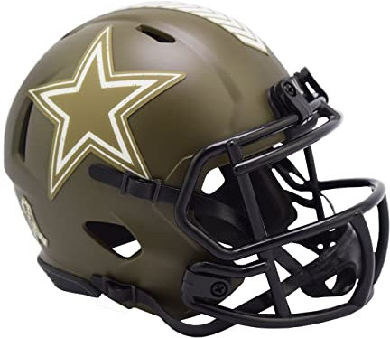 Riddell Unisex – Erwachsene Salute to Service Speed Mini, Olivgrün, Medium