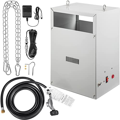 ARWIC 4 CO2-Brenner aus Messing, CO2-Generator für Pflanzen, eingebaute elektronische Zündung, 11178 BTU/Hr Flüssigpropan/Erdgas-Kohlendioxid-Generator, für Gewächshaus-Hydrokultur auf d NG