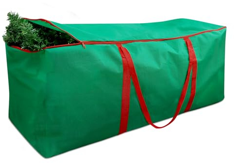 Christmas Tree Storage Bag-122×38×51cm Durable Fabric Bag With Durable Reinforced Handles & Zipper, Storage Bag for Quilt, Pillow, Toys