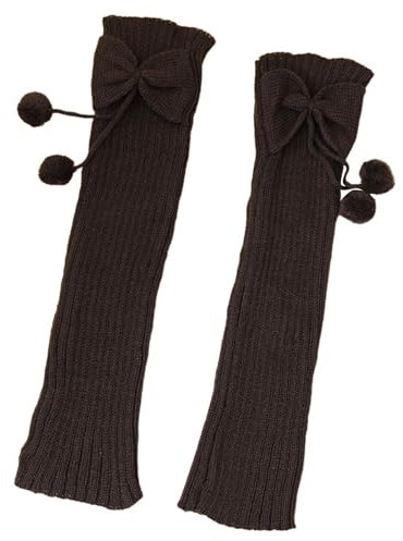 Kswlwccpp Legwarmer Damen Lang Weich Extra Weit Winter Beinstulpe Stulpensocken Bequem Flauschig Bunt Warm Beinwärmer Leg Warmers XXl Gestrickt Stulpen Wadenwärmer