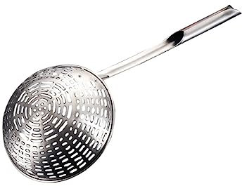 PRETYZOOM Nudelsieb Aus Edelstahl Für Haushalt Kochsieb Für Suppe Und Öl Spaghetti-sieblöffel Küchenzubehör Abwaschbar Und Langlebig