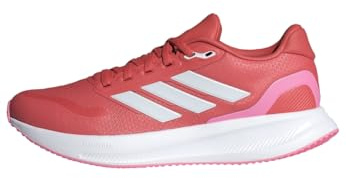adidas Kvinnor Runfalcon 5 Running Shoes, Better Scarlet/Cloud White/Bliss Pink, 38 EU