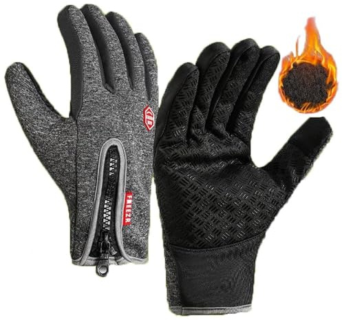 Generisch Thermo Handschuhe, Thermohandschuhe Herren Damen Wasserdicht Touchscreen Handschuhe Für Arbeit Fahrrad