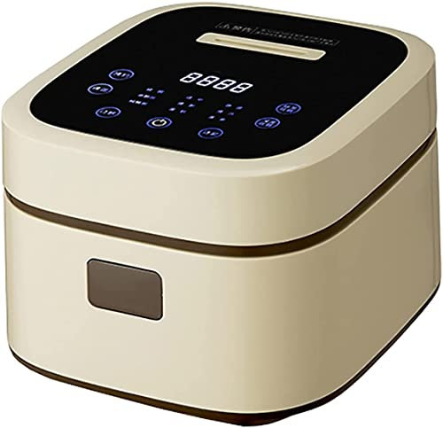 Olla Arrocera Pequeña 3L: Vaporera Arrocera Eléctrica con Función De Mantener Caliente Olla Arrocera Antiadherente Extraíble para 2-4 Personas