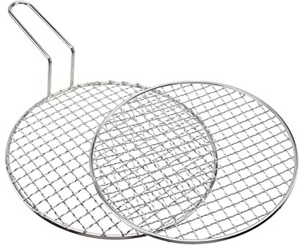 YARNOW Accessoires Économiques - 2 Grillages Pour Barbecue Grille De Style Coréen Plaque De Four