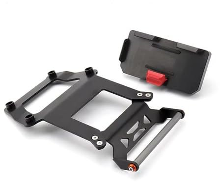 CGBWMB Handyhalter Motorrad Für X-MAX300 2023 Motorrad Drahtlose Handy Lade Halter GPS Navigation Halterung Motorrad-Navigationshalterung(12MM Set)