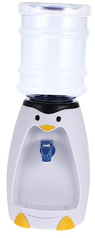 Cabilock Mini Dispensador De Agua De 2000 Ml para Niños Y Niñas Fuente para Beber Sin Calefacción Diseño De Pingüino Portátil Fácil De Limpiar Color Aleatorio