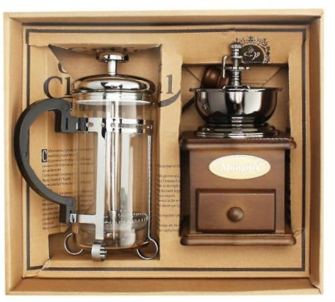 Moulin à haricots pour cafetière à piston - Cadeaux d'événement