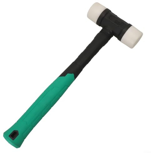 Non Rebound Rubber Hammer for Safe Floor Laying and House Renovation, Built to Last with Strong Materials (32mm)