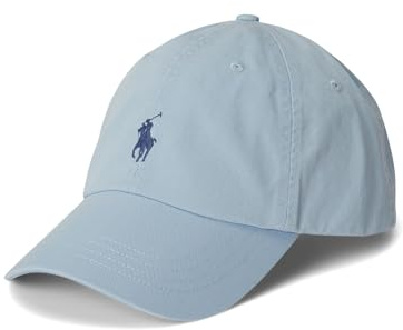 Polo Ralph Lauren The Iconic Herren Chino-Ballmütze aus Baumwolle, Southport Blue, Einheitsgröße