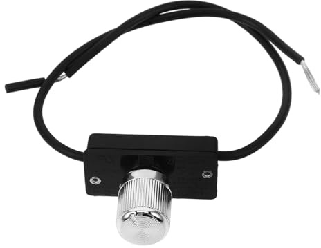 HONITANO Rotary Dimmer Switch Dimmer Switch for Electric Switch off Replacement Lamp Switch Light Replacement Knobs Knob for Lamp in Kitchen Living
