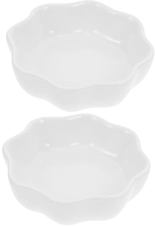 MOTHNUR 2 pièces Bol Céramique pour Petits Animaux Récipient Anti-Morsure et Anti-basculement Bol Alimentation Pratique pour Hamster Chinchilla et Lapin