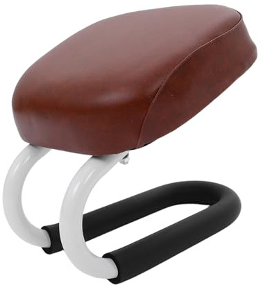 UPKOCH Sgabello da meditazione Sgabello da meditazione panca per la preghiera in ginocchio panca da preghiera imbottita imbottita Coffee