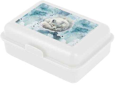 Baagl Brotdose Kinder Schule Lunchbox Mädchen Kindergarten Brotbox - Polar