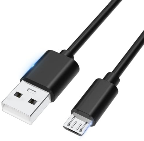 Asobilor Replacement Cable for Blue Yeti X & Yeti Nano Microphone, Micro USB Charging Cable & Data Cable, USB Power Cord for Condenser Microphones (200 Centimetres)