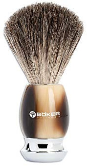 Böker Manufaktur Solingen Classic Horn Shaving Brush