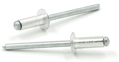 IERO - Rivetti a strappo IERO Alluminio/Acciaio Testa Tonda 5.0x35.0mm ISO15977 - Box da 250 pezzi