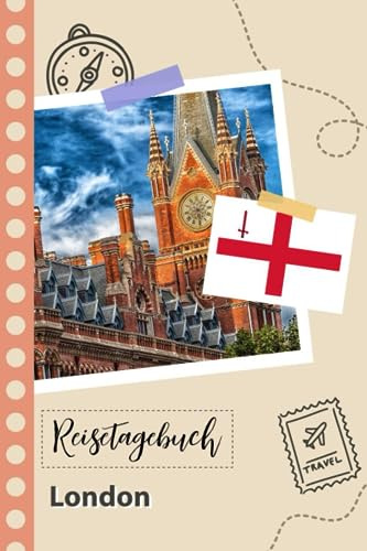 Reisetagebuch zum Ausfüllen - London: Ein Lustiger Reisetagebuch zum selberschreiben für Ihre Reise nach Großbritannien für Paare, Männer und Frauen mit Anregungen und Checklisten.