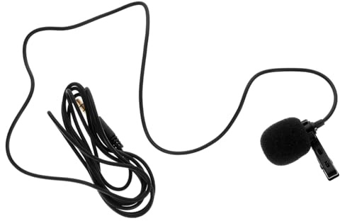 Abaodam 2sätze Lavalier Mikrofon Omnidirektionales Ansteckmikrofon Für Smartphone Pc Und Kamera Für Online-Chat Videoanrufe Vlogging Und Professionelle Aufnahmen Geräuschunterdrückung
