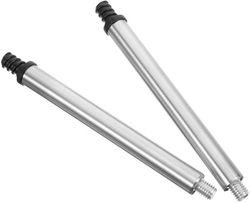 WATIIFUFU 2 Piezas De Accesorios De Repuesto para Escobilla De Baño De Acero Inoxidable Conector De Mango De Cepillo para Una Limpieza Fácil