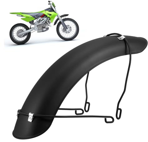 GLEAVI Motorrad-vorderrad-kotflügel Rad-kotflügel Für Motorrad Aus Eisen Mit Halterungen Schutz Vor Schlamm Und Spritzwasser Einfache Installation