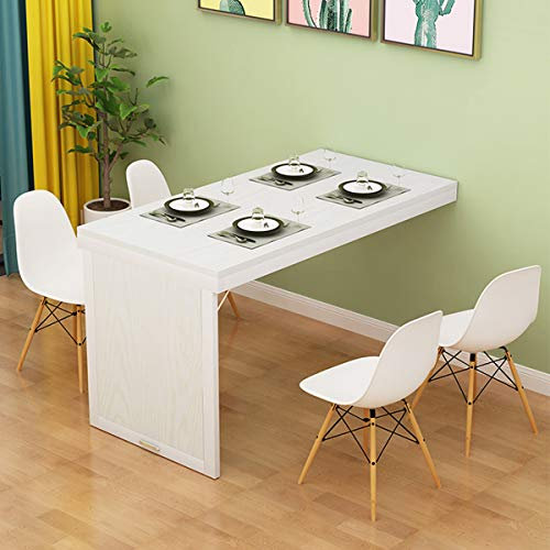 Folding Chair Wall-Mounted Dining Table, Foldable Multi-Functional Bar Desk