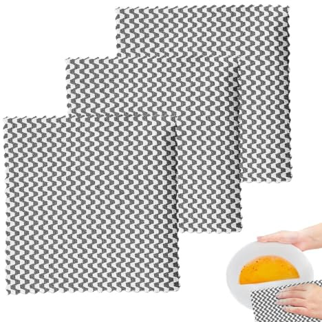 Gupcaqosjw Paños para Platos - Paños Lavables para El Polvo Y Limpieza del Hogar | Trapo Lavable de Secado Rápido para Baño Salón Muebles Electrodomésticos