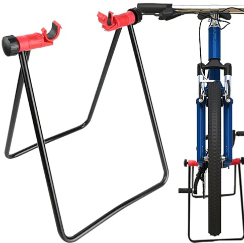 Portabiciclette Da Parcheggio - 611g 31,5x42cm, Portabiciclette Verticale | PVC In Lega Di Alluminio - Portaoggetti Pieghevole Durevole Per Bici Da Strada Bici Pieghevoli Garage Interno Per Uso Estern