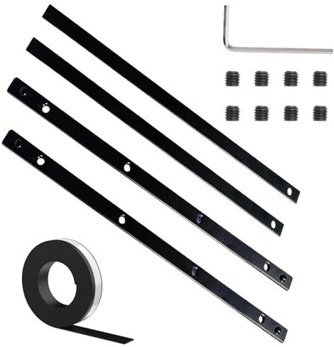 2 Set Guide Rail Connector Kit with Guide Rails Track Tape, P-45777 Circular Saw Guiding Rail Accessories for Plunge Saw Track Joining
