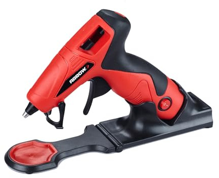 Arrow 2 in 1 Miniplus Cordless or Corded Mini Glue Gun with LED Work Light