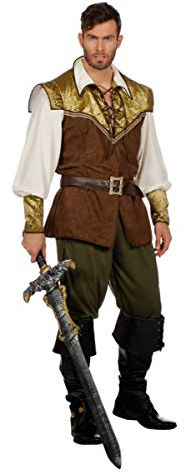 Mittelalter Herren Kostüm für Fasching & Mottopartys 52