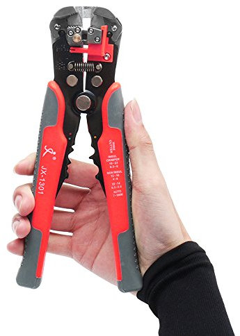 TuToy Paron® Jx-1301 Multifunctional Wire Strippers Terminals Crimping Tool Pliers Orange