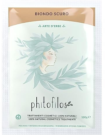 PHITOFILOS HENNÈ dunkelblond 100 g 100 % Ökobil, VEGANO ERB092