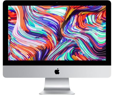 Apple iMac 21.5 (i5-5675r 3.1ghz 8gb 1tb HDD) QWERTY U.S Teclado MK452LL/A Final 2015 Plata (Reacondicionado)