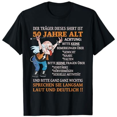 Alter Sack Der Träger ist 50. Geburtstag Ü50er Frauen Männer T-Shirt